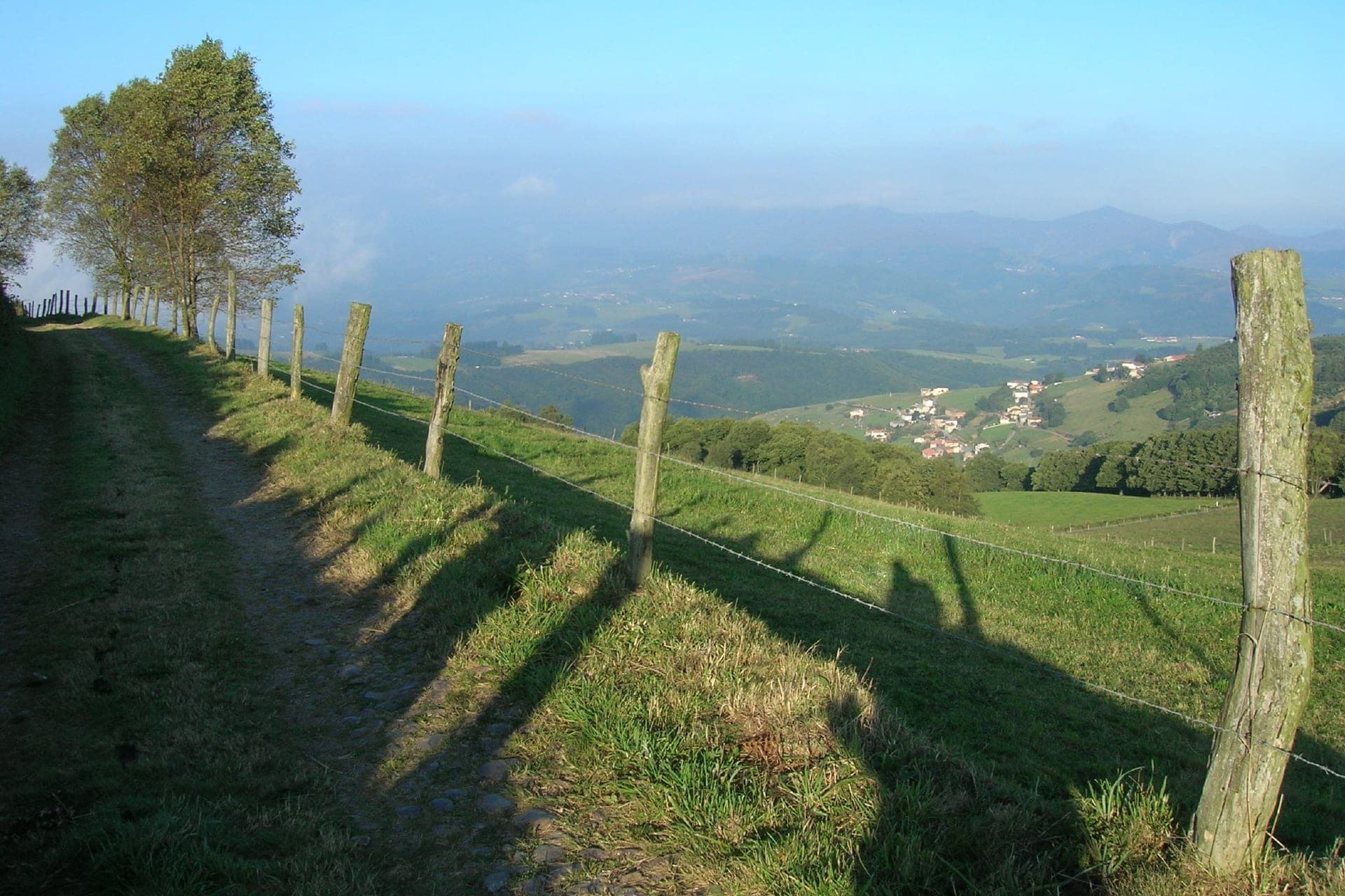 Paisaje del Camino Primitivo
